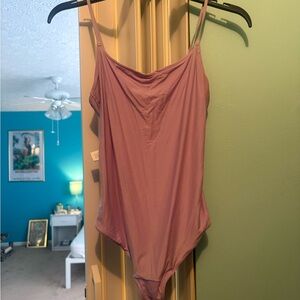Elegant Mauve Bodysuit